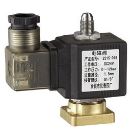231S brass 3-way plate type miniature solenoid valve direct acting normally open NO DC12V 24V