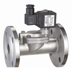 Nước Không khí Nhiên liệu NO Solenoid Valve 2 Way Pilot Vận hành Thép không gỉ