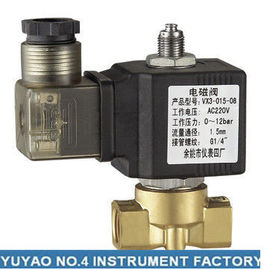 Van solenoid bằng thép không rỉ 3 chiều Bình thường mở, áp suất cao 1/4 '' Solenoid Valve